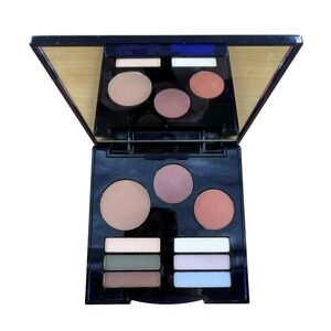 Estee Lauder Palette Amber Bronzer, Blush, 6 Eyeshadow Compact Makeup